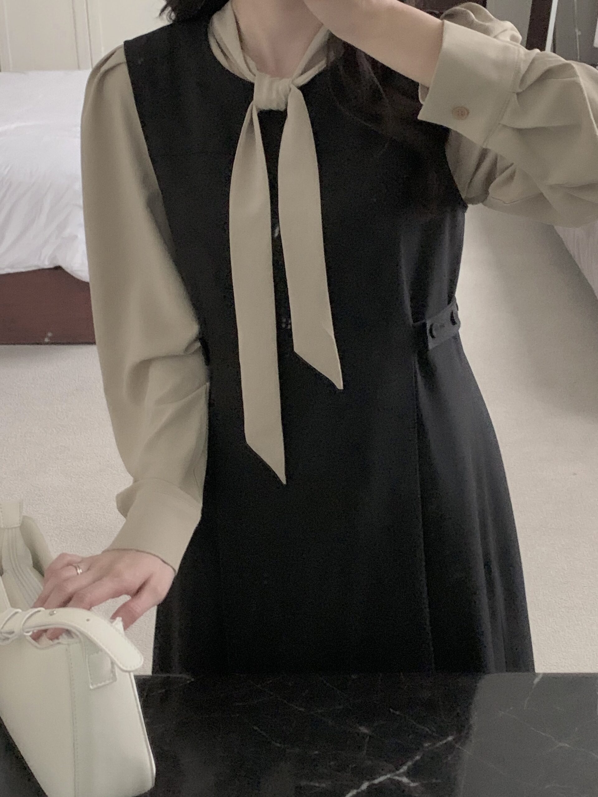 That’s mine.側鈕扣背心洋裝