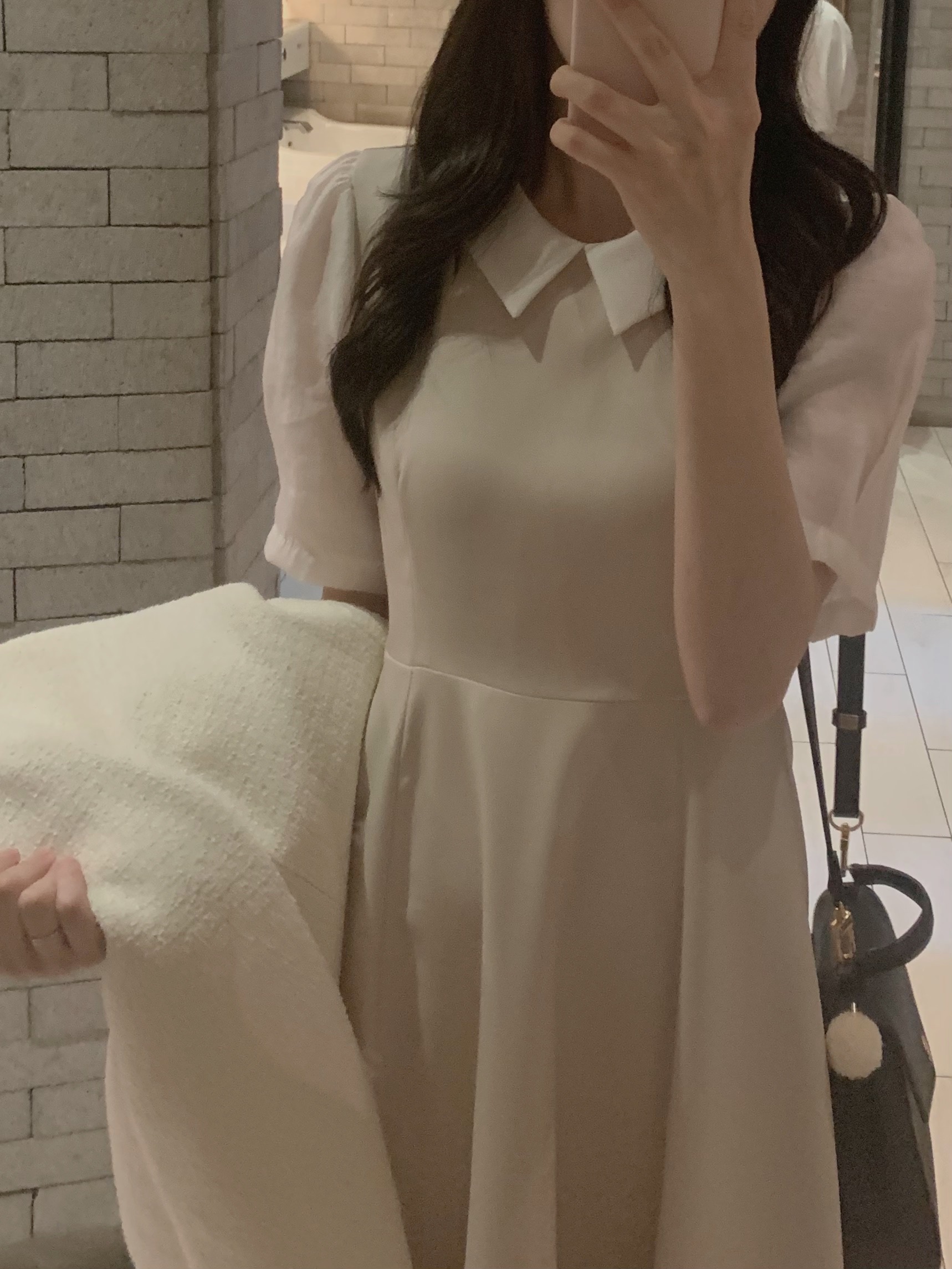 <鎮店洋裝>浪漫修身氣質洋裝(長版)