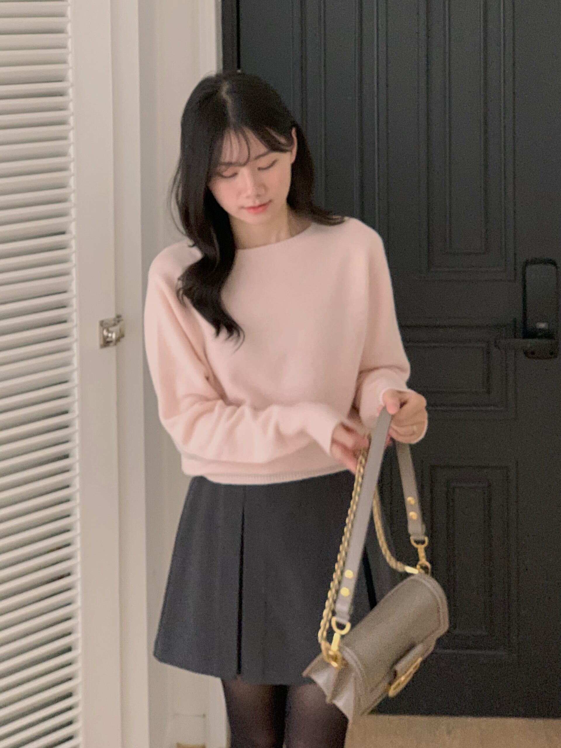 WHOLEGARMENT喀什米爾微船領毛衣