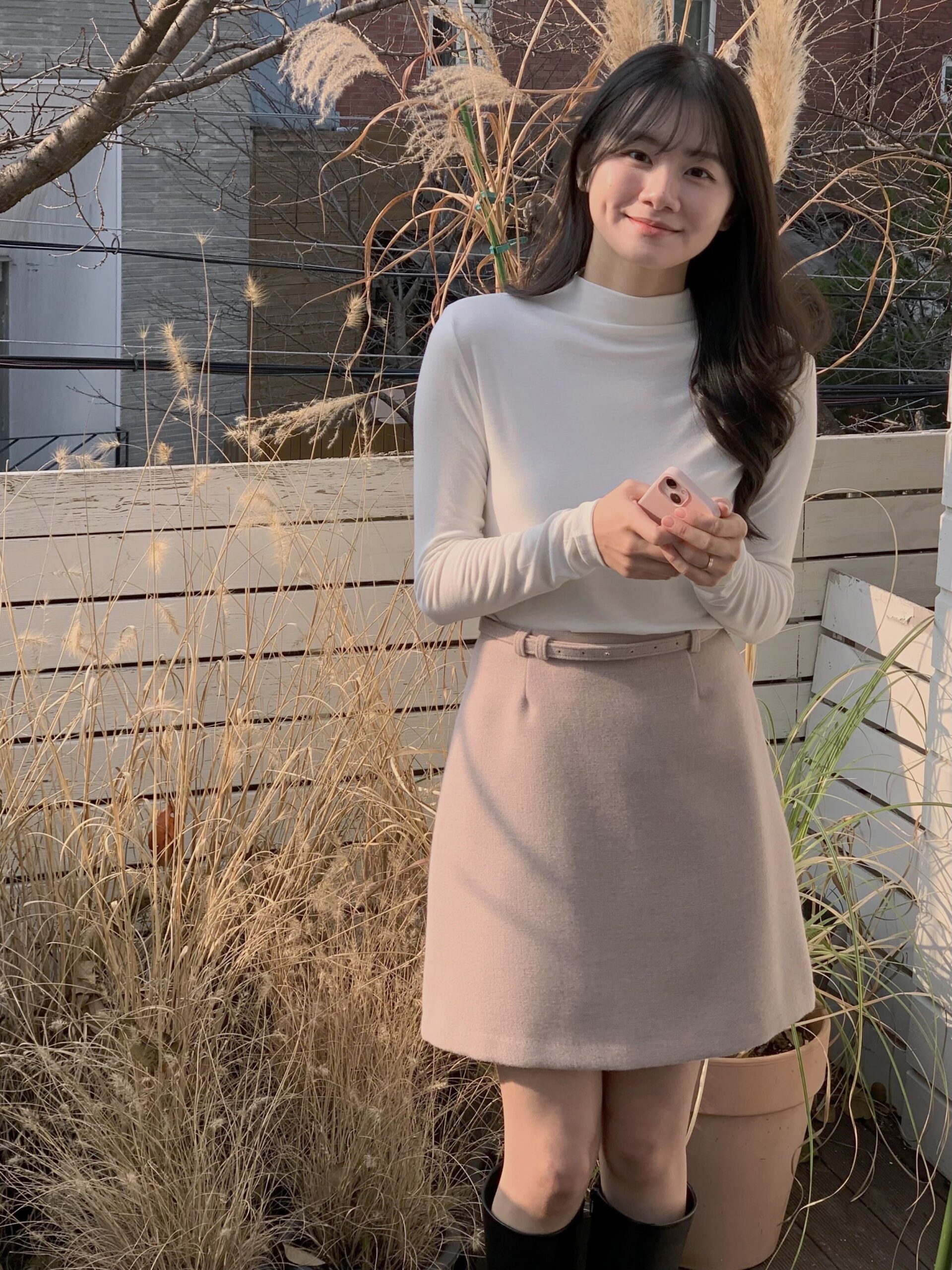 That's mine.彈力柔軟半領打底T(長袖)