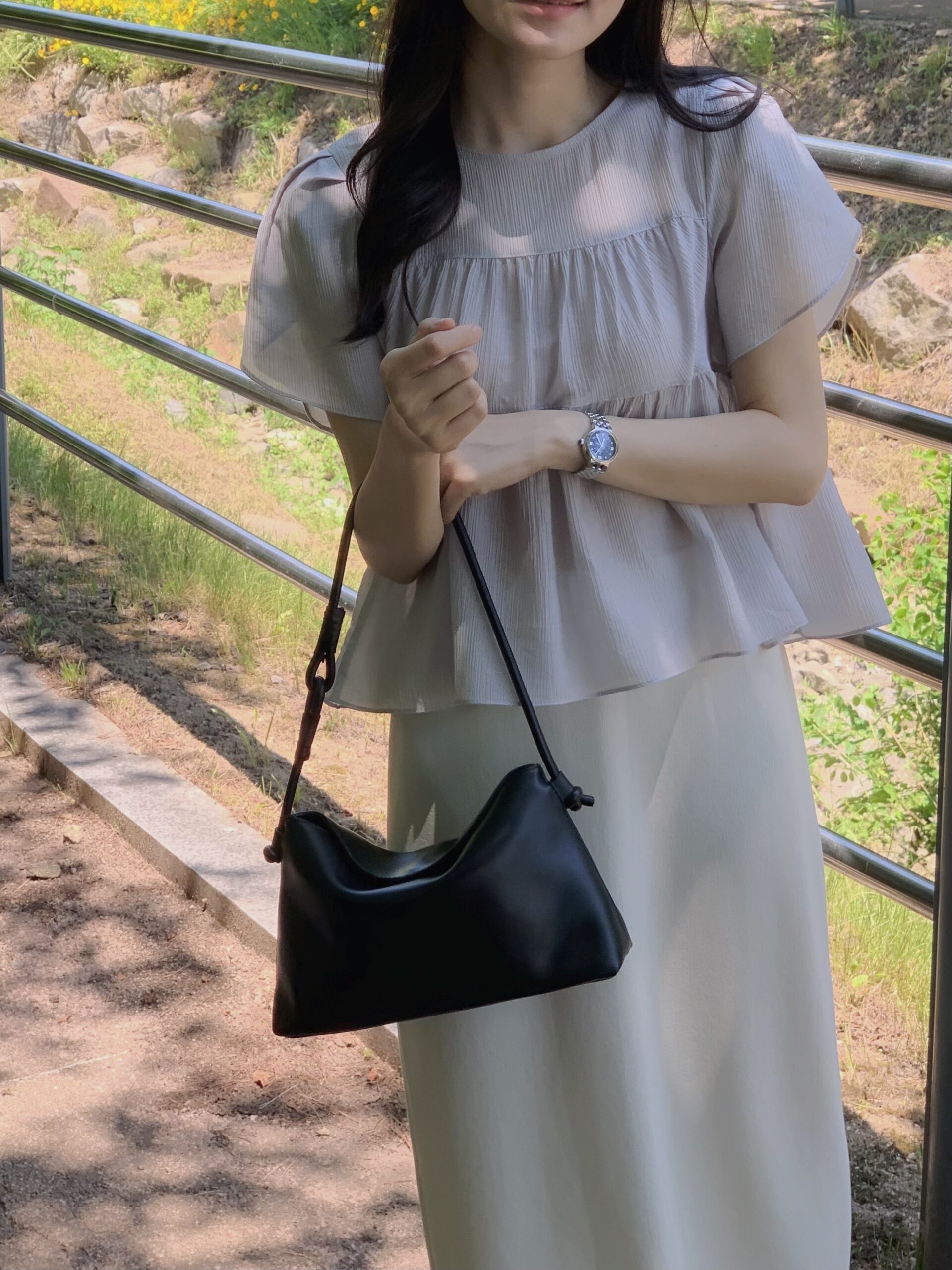 鬱金香溫柔蛋糕上衣